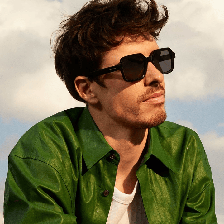 Gafas de Sol Hawkers Modelo Minimal Max - Alex Marquez con Marco Negro y Lunas Negras - 52mm 8