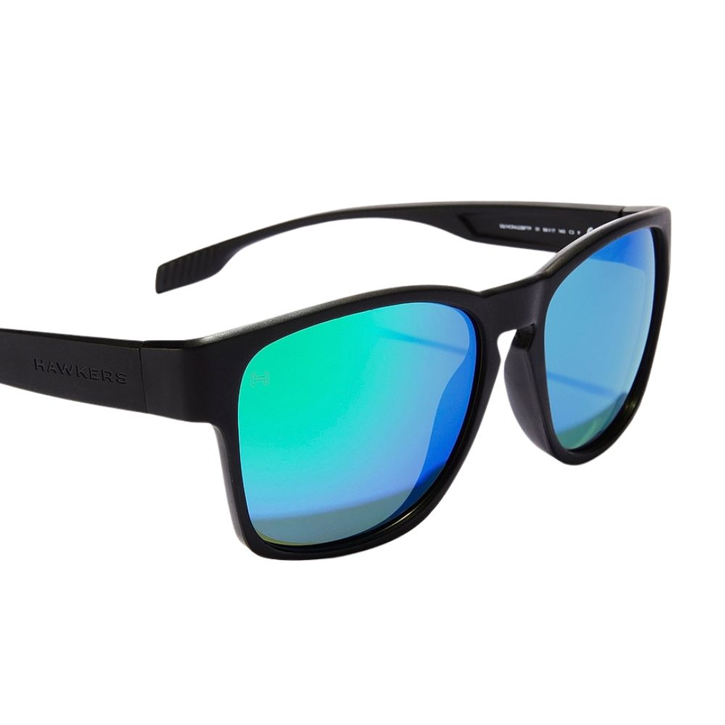 Gafas de Sol Polarizado Hawkers Core Raw Verde Espejado Unisex Talla 56mm 4