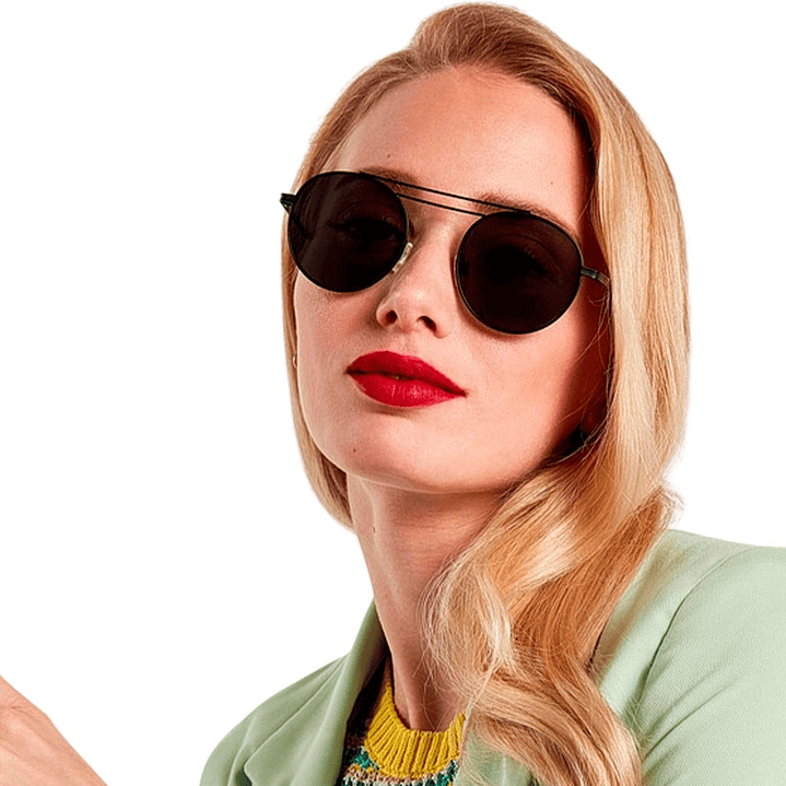 Gafas de Sol Hawkers Nº9 con Marco Negro y Lunas Grises - 50 mm 3