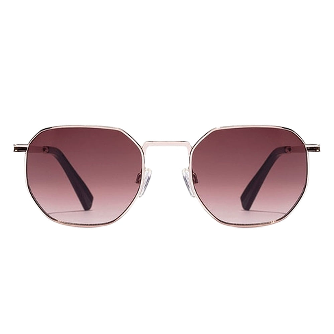 Gafas de Sol Hawkers Sixgon con Marco Dorado y Lunas Marron Degrade - 51 mm 4