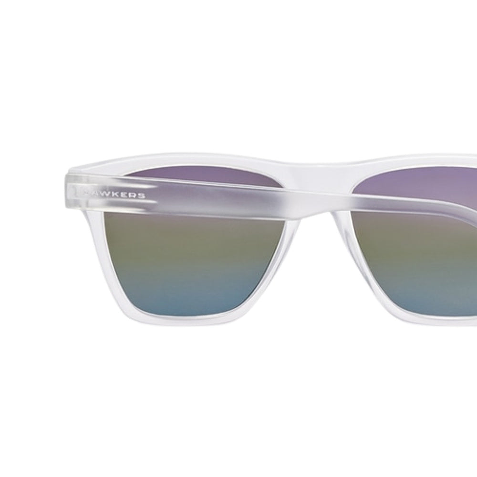 Gafas de Sol Polarizado Hawkers One Life Style Rodeo Blanco Transparente Unisex Talla 53mm 3