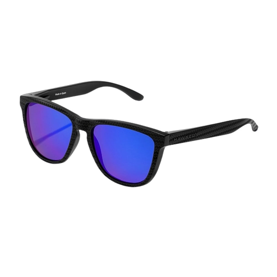 Gafas de Sol Polarizado Hawkers One Raw Carbono Azul Espejado Unisex Talla 54mm 2