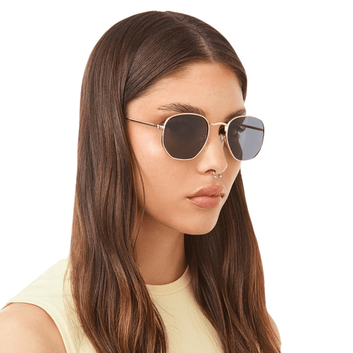 Gafas de Sol Hawkers Sixgon Drive Polarizado con Marco Dorado y Lunas Azules - 50 mm 6