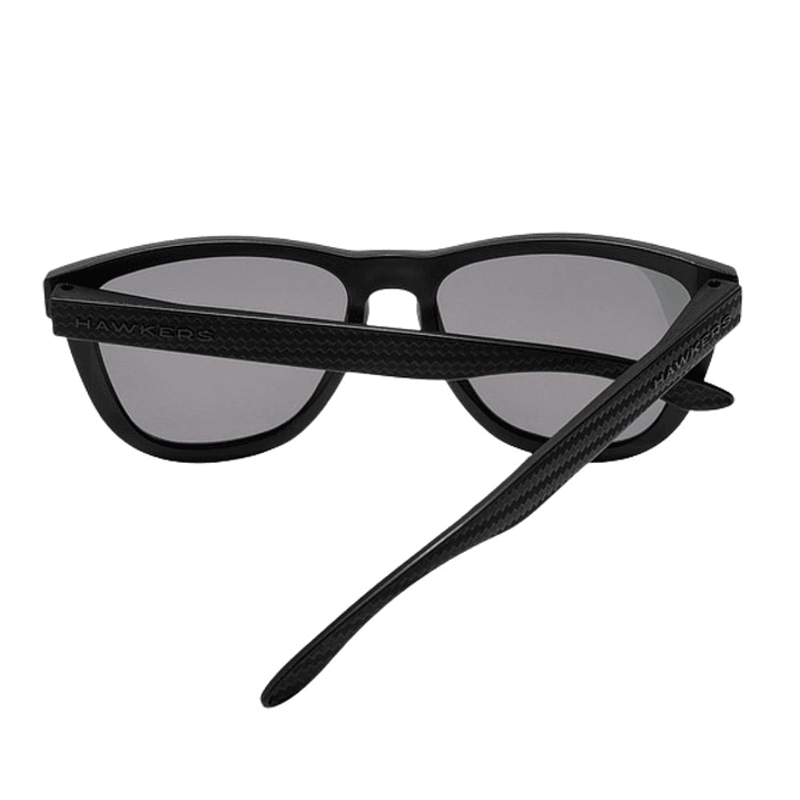Gafas de Sol Hawkers One Raw Carbono Polarizado con Marco Negro Estamapado y Lunas Azul Espejado - 54 mm 2