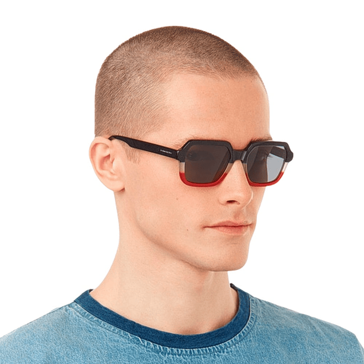 Gafas de Sol Hawkers Minimal con Marco Tricolor y Lunas Grises - 52 mm 6