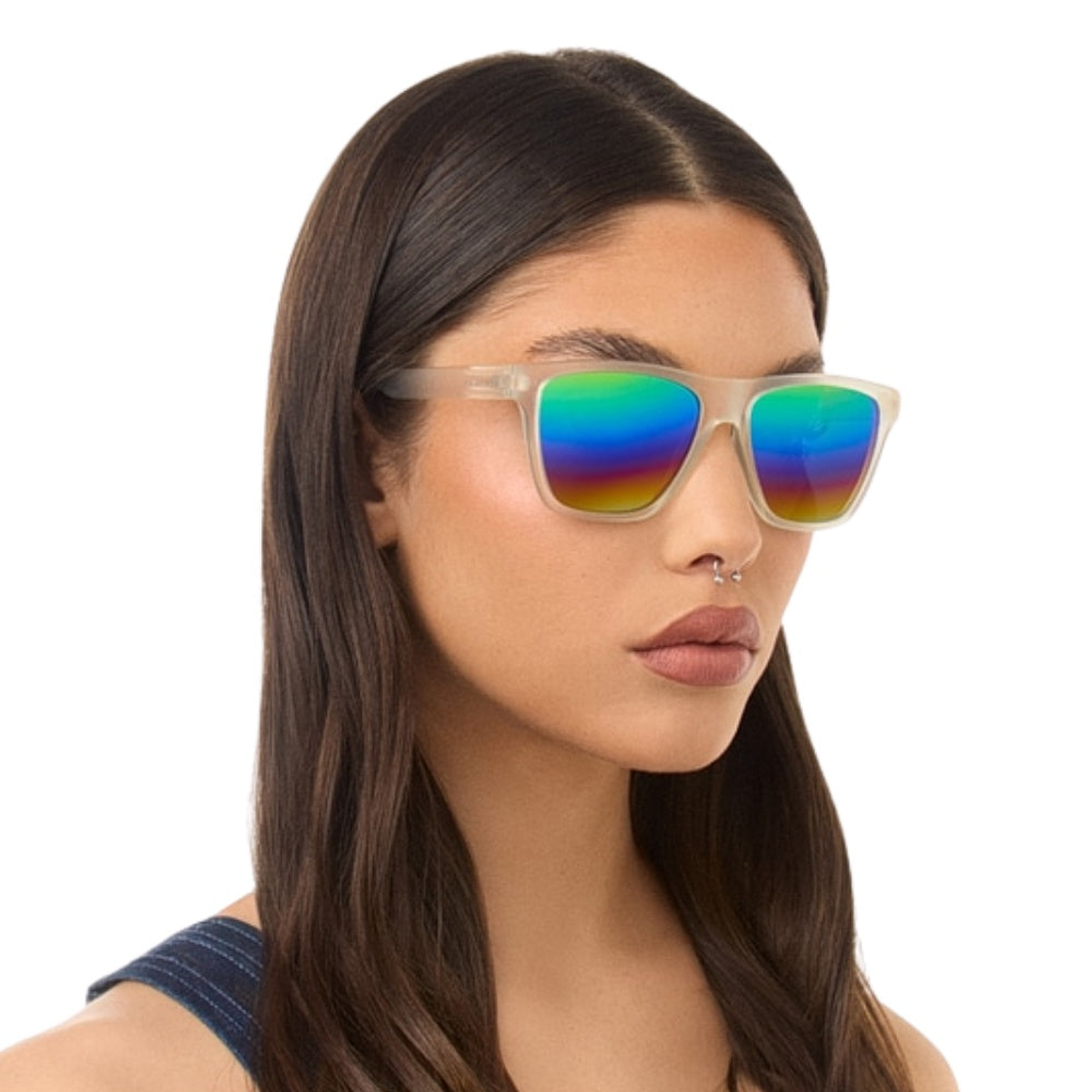 Gafas de Sol Polarizado Hawkers One Life Style Rodeo Blanco Transparente Unisex Talla 53mm 6