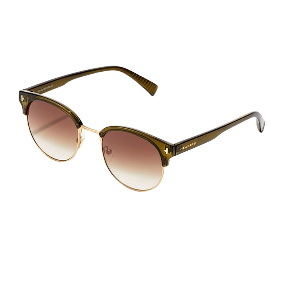 Gafas de Sol Hawkers New Classic Rounded Marron Degrade Unisex Talla 53mm 2