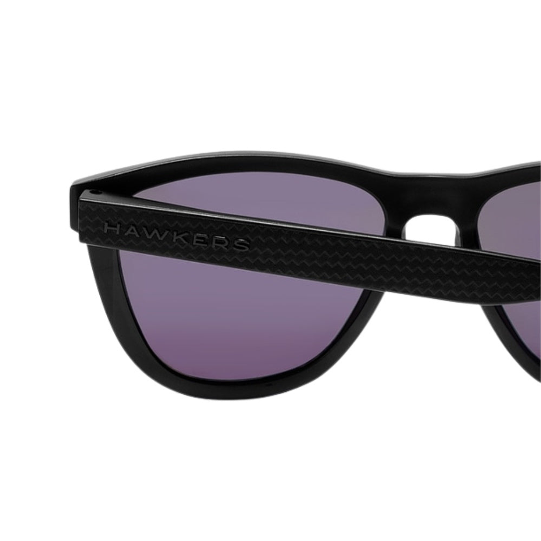 Gafas de Sol Hawkers One Raw Carbono Polarizado con Marco Negro Estampado y Lunas Verdes Espejados - 54 mm 2