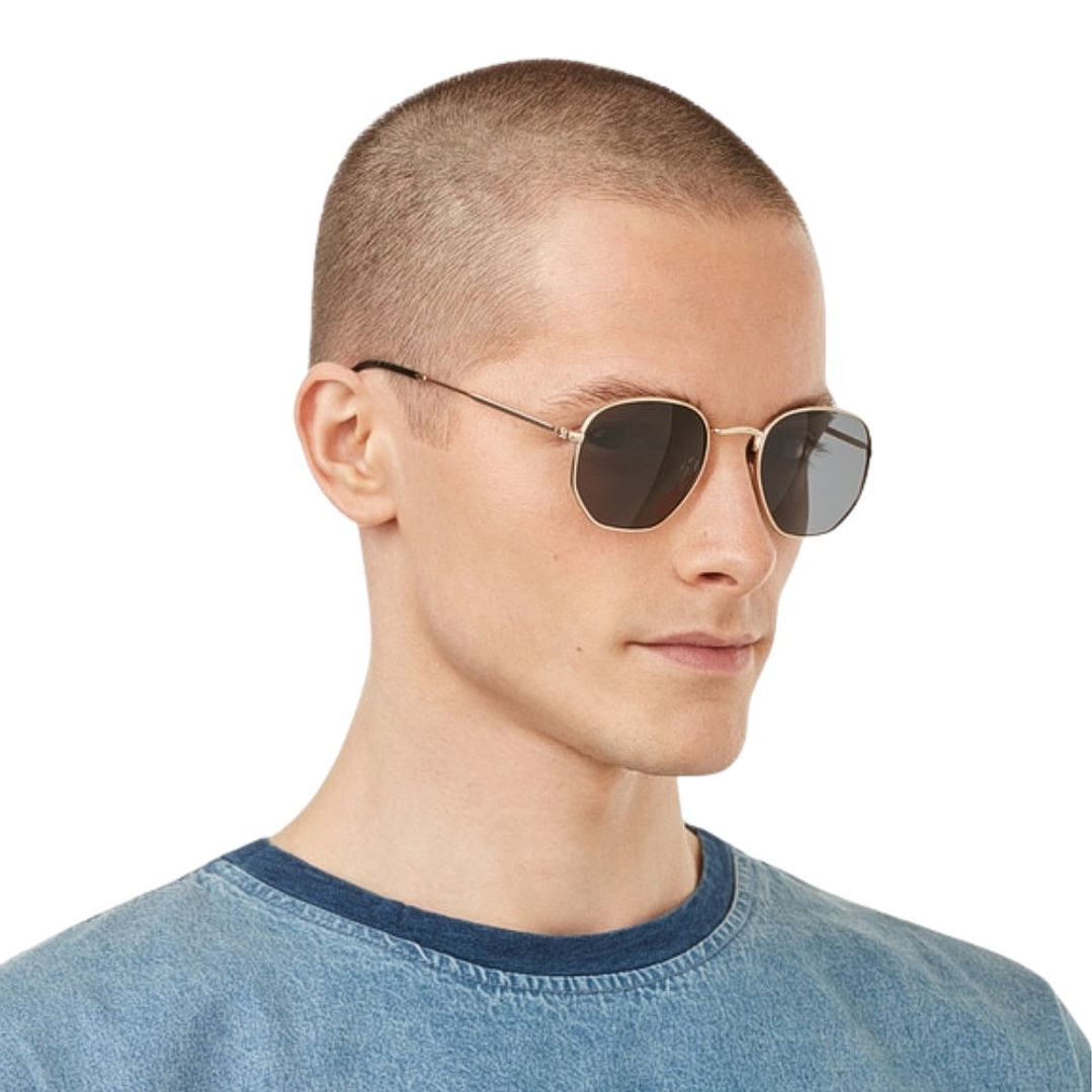 Gafas de Sol Hawkers Sixgon Drive Polarizado con Marco Dorado y Lunas Azules - 50 mm 8