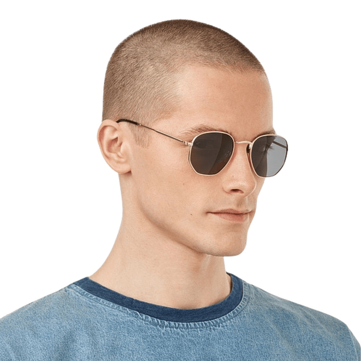 Gafas de Sol Hawkers Sixgon Drive Polarizado con Marco Dorado y Lunas Azules - 50 mm 8