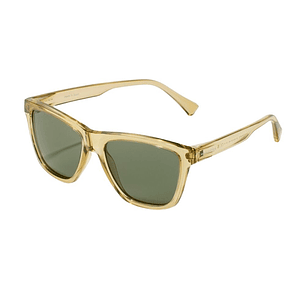 Gafas de Sol Hawkers One LS Raw con Marco Beige Transparente y Lunas Verdes - 54 mm