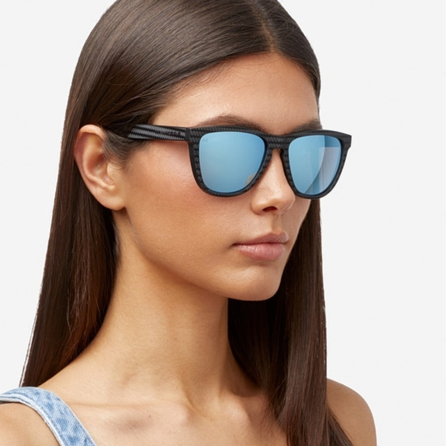 Gafas de Sol Polarizado Hawkers One Raw Carbono Celeste Espejado Unisex Talla 54mm 7