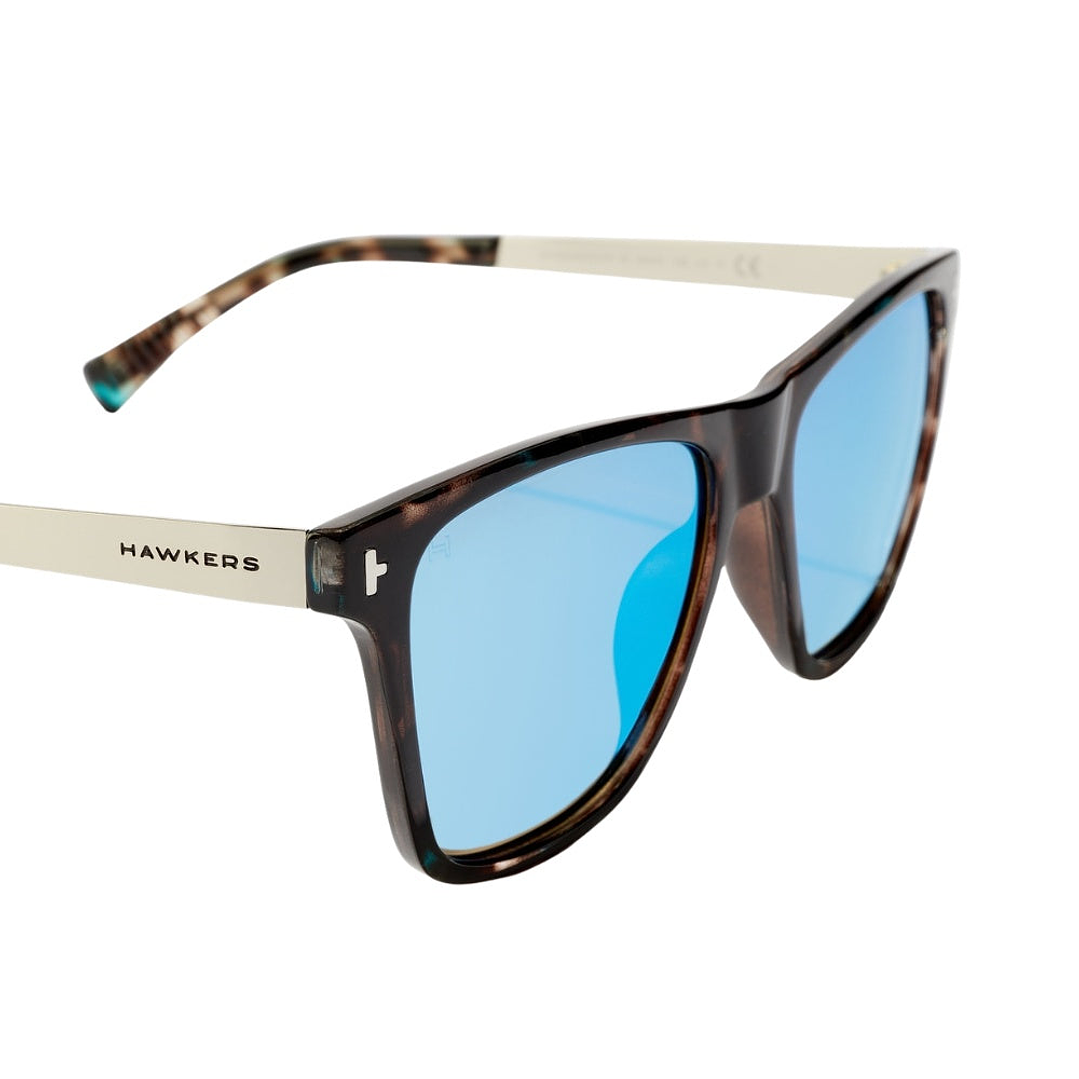 Gafas de Sol Hawkers One LS Metal Polarizado con Marco Carey y Lunas Azul Espejado - 54 mm 3