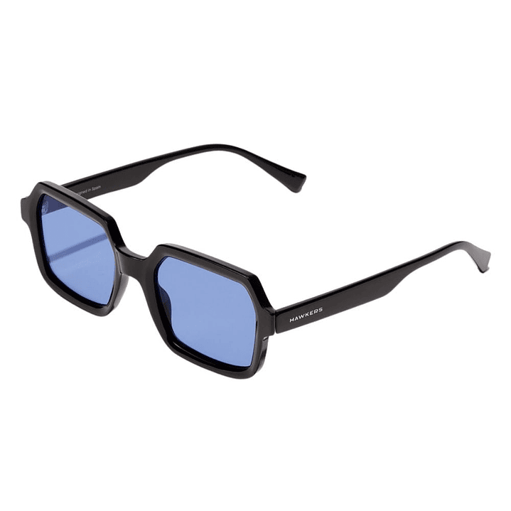 Gafas de Sol Hawkers Minimal Max con Marco Negro y Lunas Azules - 62 mm 1