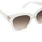 Gafas de Sol Hawkers Audrey Raw con Marco Beige Transparente y Lunas Marron Degrade - 52 mm - Miniatura 5