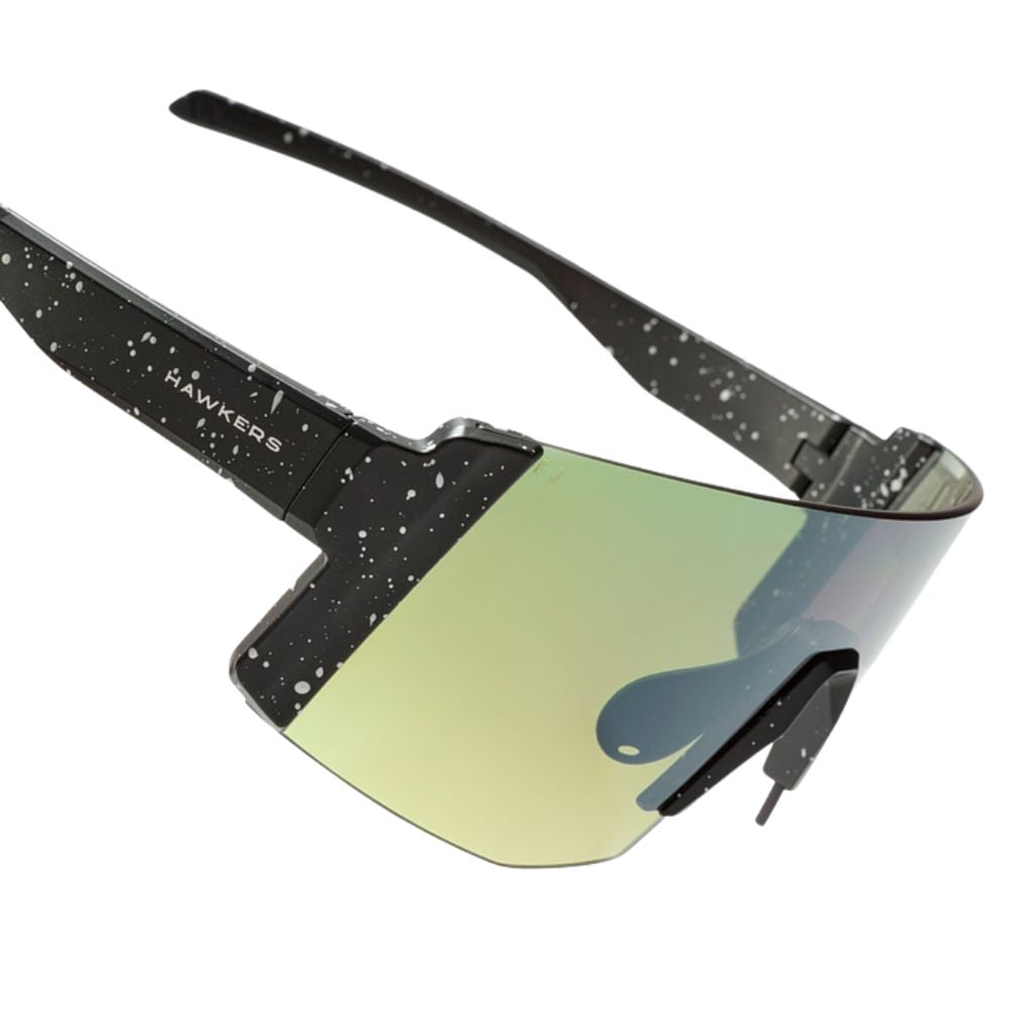 Gafas de Sol Deportivo Hawkers Lynx Small Verde Espejado Unisex Talla 151mm 4