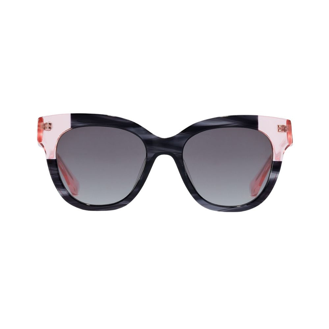 Gafas de Sol Hawkers Audrey con Marco Negro y Rosa con Lunas Negras - 52 mm 2