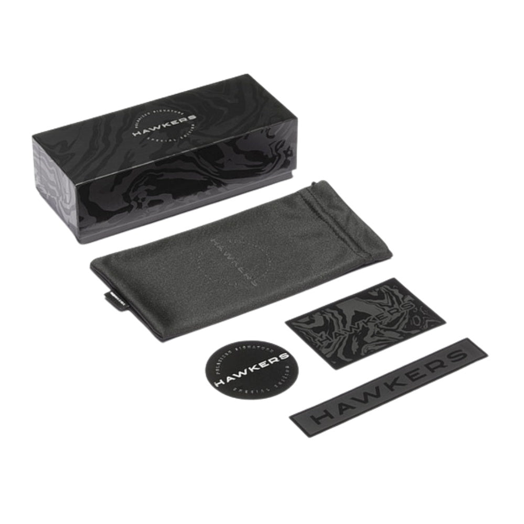 Gafas de Sol Hawkers One LS Polarizado con Marco Carey y Lunas Negras - 54 mm 8