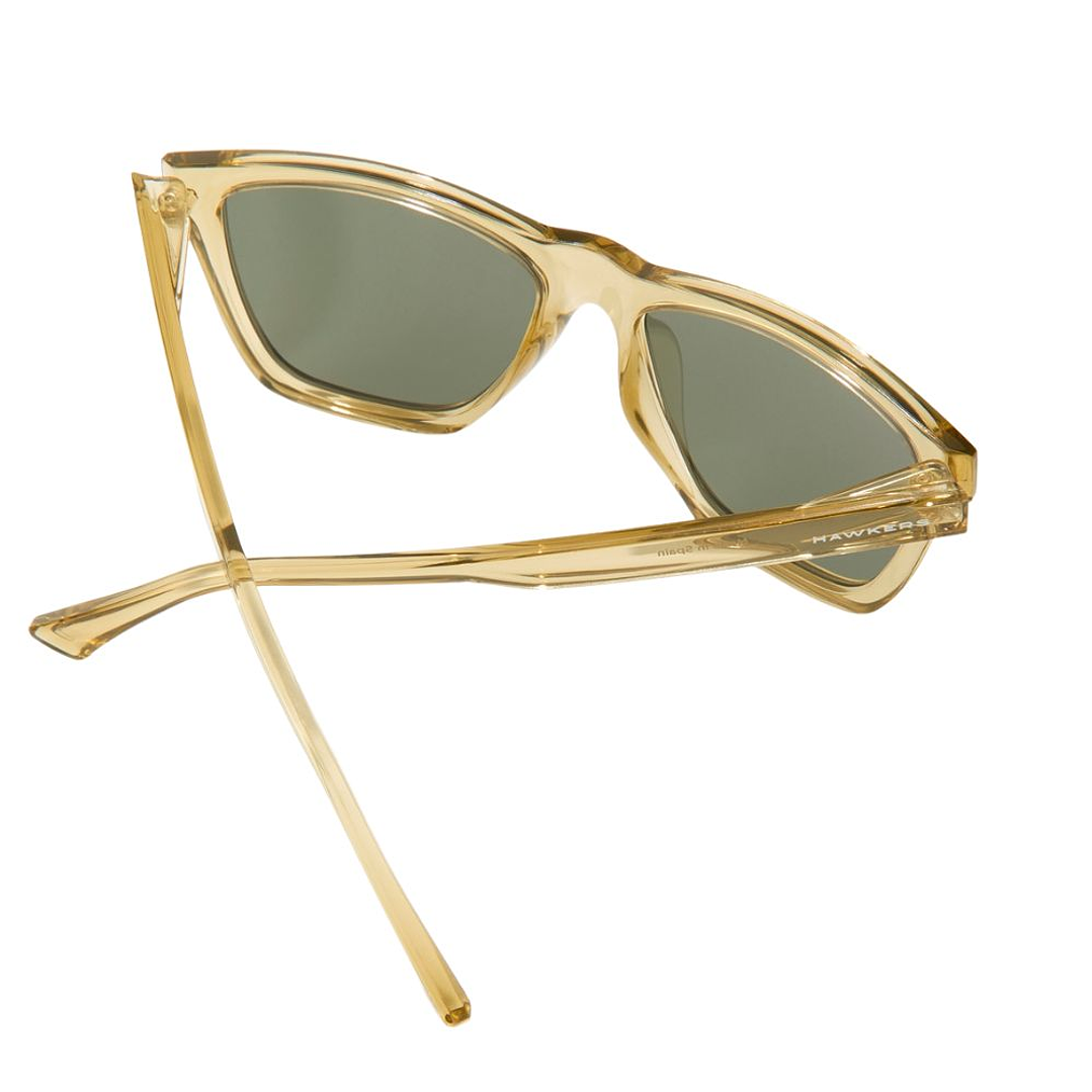Gafas de Sol Hawkers One LS Raw con Marco Beige Transparente y Lunas Verdes - 54 mm 4
