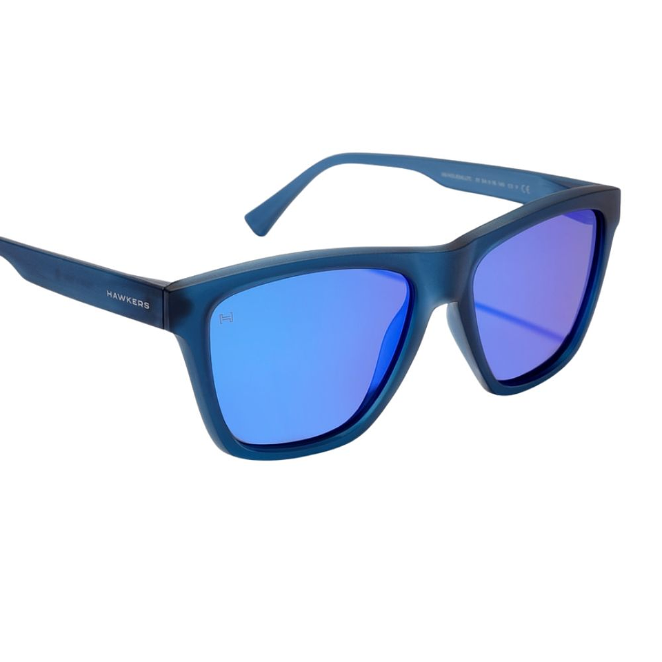 Gafas de Sol Polarizado Hawkers One Life Style Raw Azul Mate Unisex Talla 54mm 4