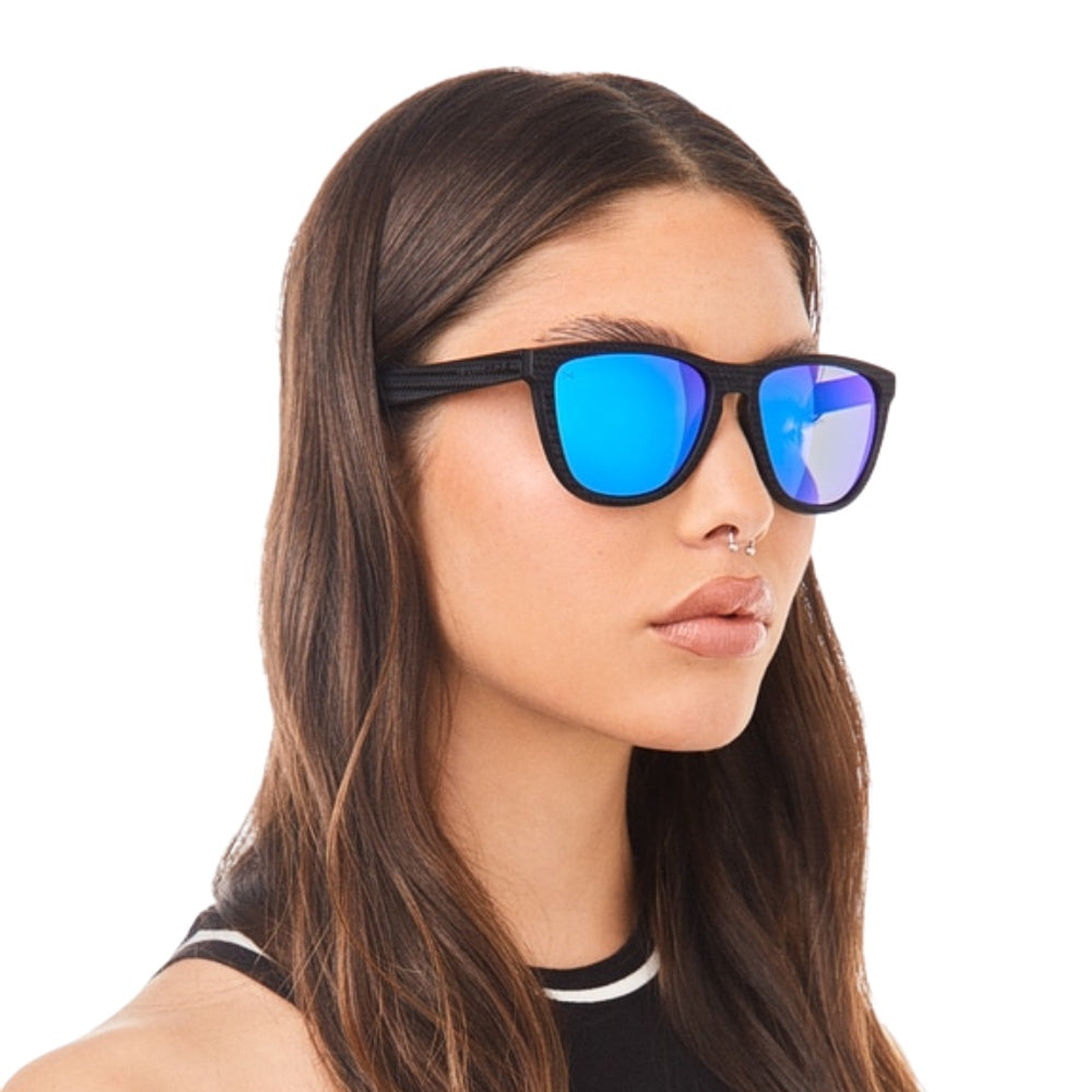 Gafas de Sol Polarizado Hawkers One Raw Carbono Azul Espejado Unisex Talla 54mm 8