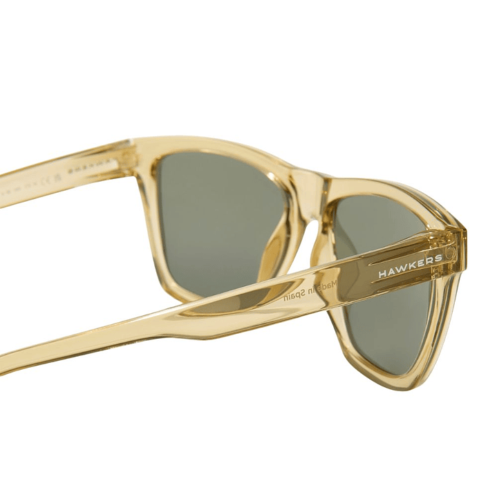 Gafas de Sol Hawkers One LS Raw con Marco Beige Transparente y Lunas Verdes - 54 mm 5