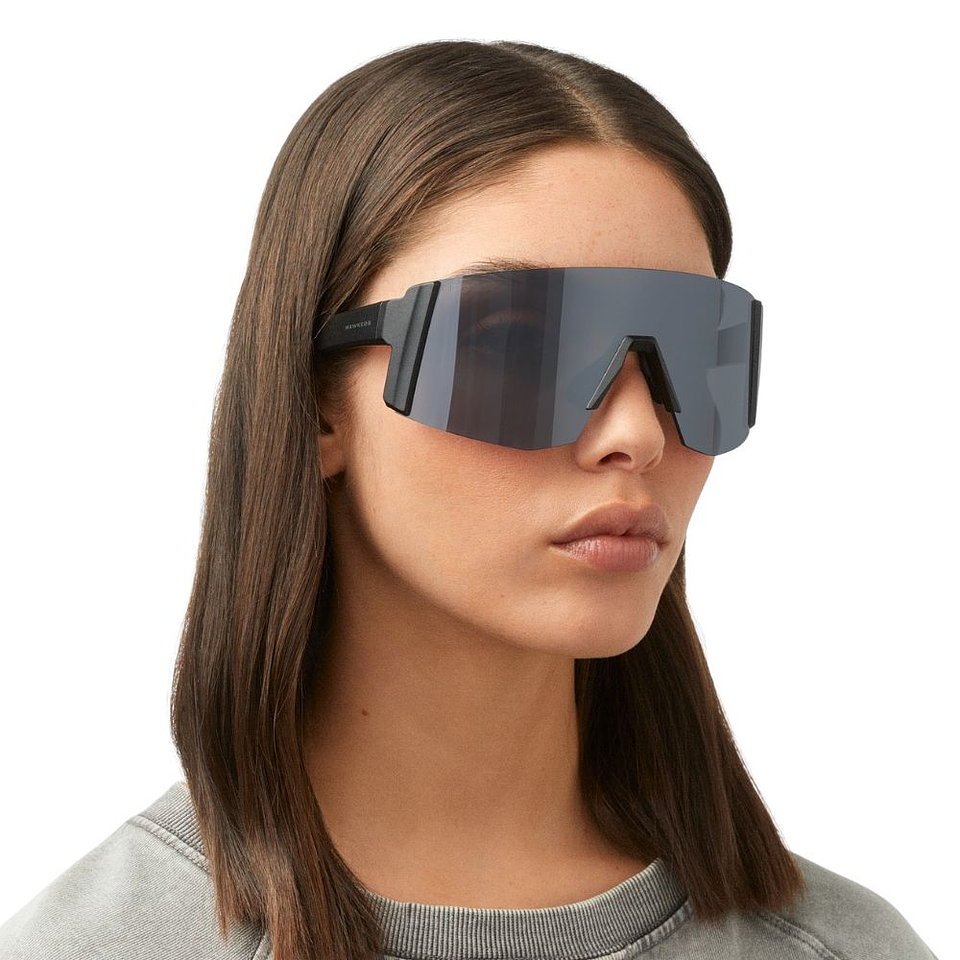 Gafas de Sol Deportivo Hawkers Lynx Big Negro Espejado Unisex Talla 151mm 7