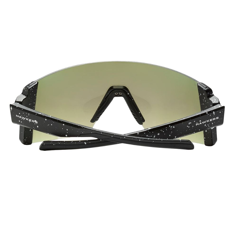 Gafas de Sol Deportivo Hawkers Lynx Small Verde Espejado Unisex Talla 151mm 5