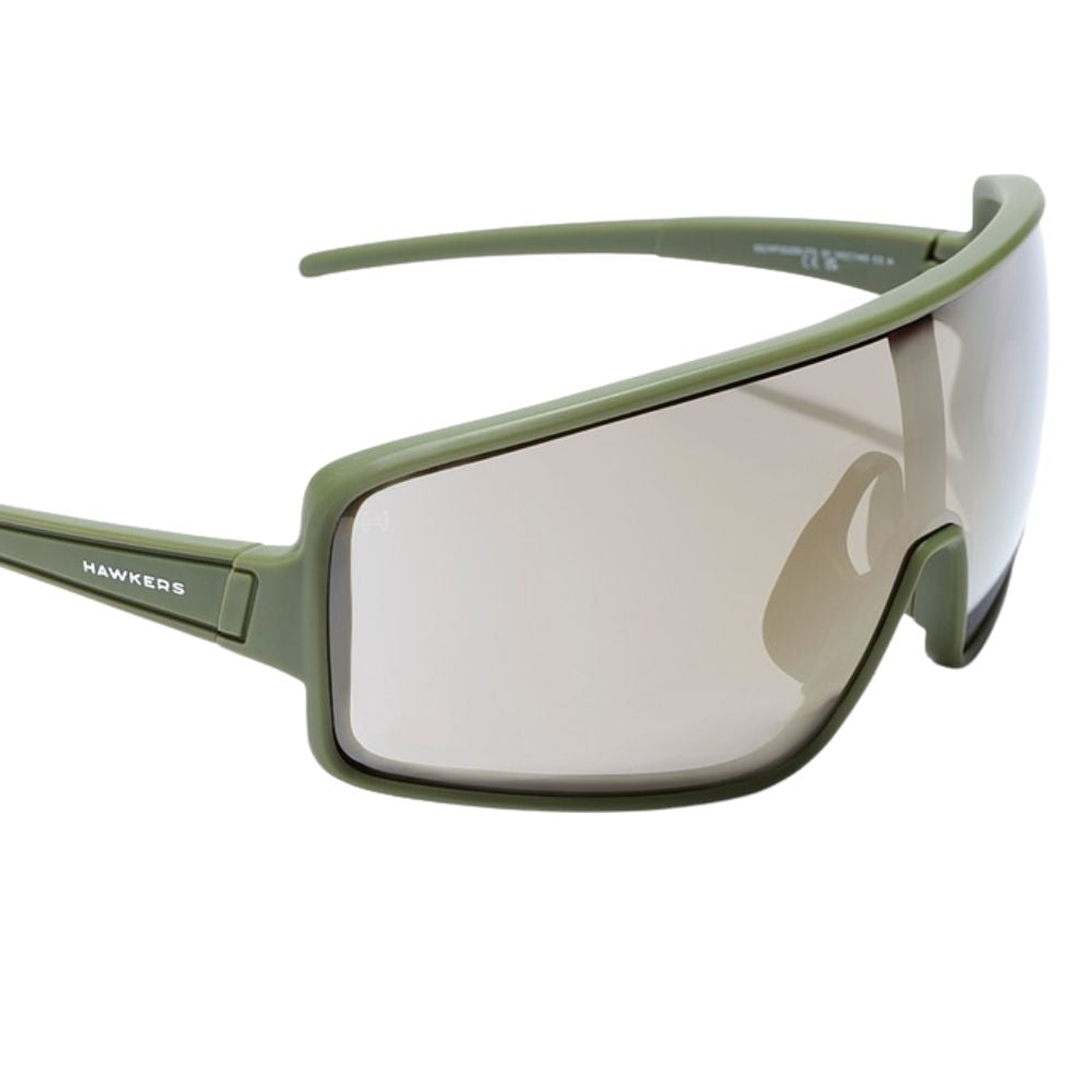 Gafas de Sol Deportivo Hawkers Tiger Verde Espejado Unisex Talla 141mm 4