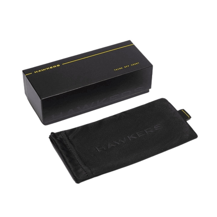 Gafas de Sol Hawkers One Raw Carbono Polarizado con Marco Negro Estamapado y Lunas Azul Espejado - 54 mm 9