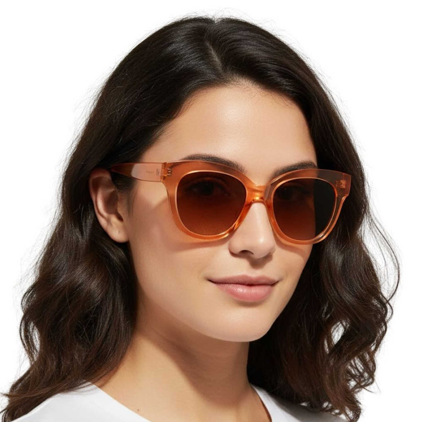 Gafas de Sol Hawkers Audrey Naranja Transparente Unisex Talla 52mm 6