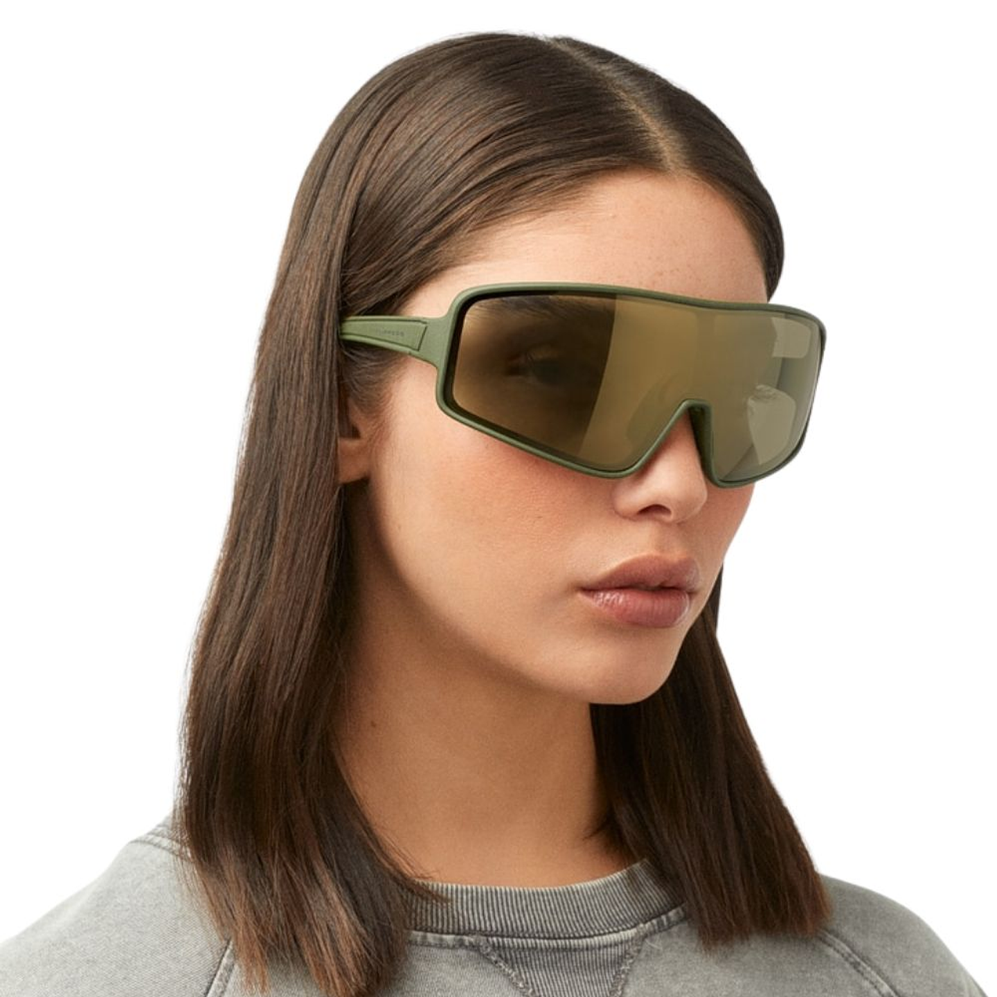 Gafas de Sol Deportivo Hawkers Tiger Verde Espejado Unisex Talla 141mm 7