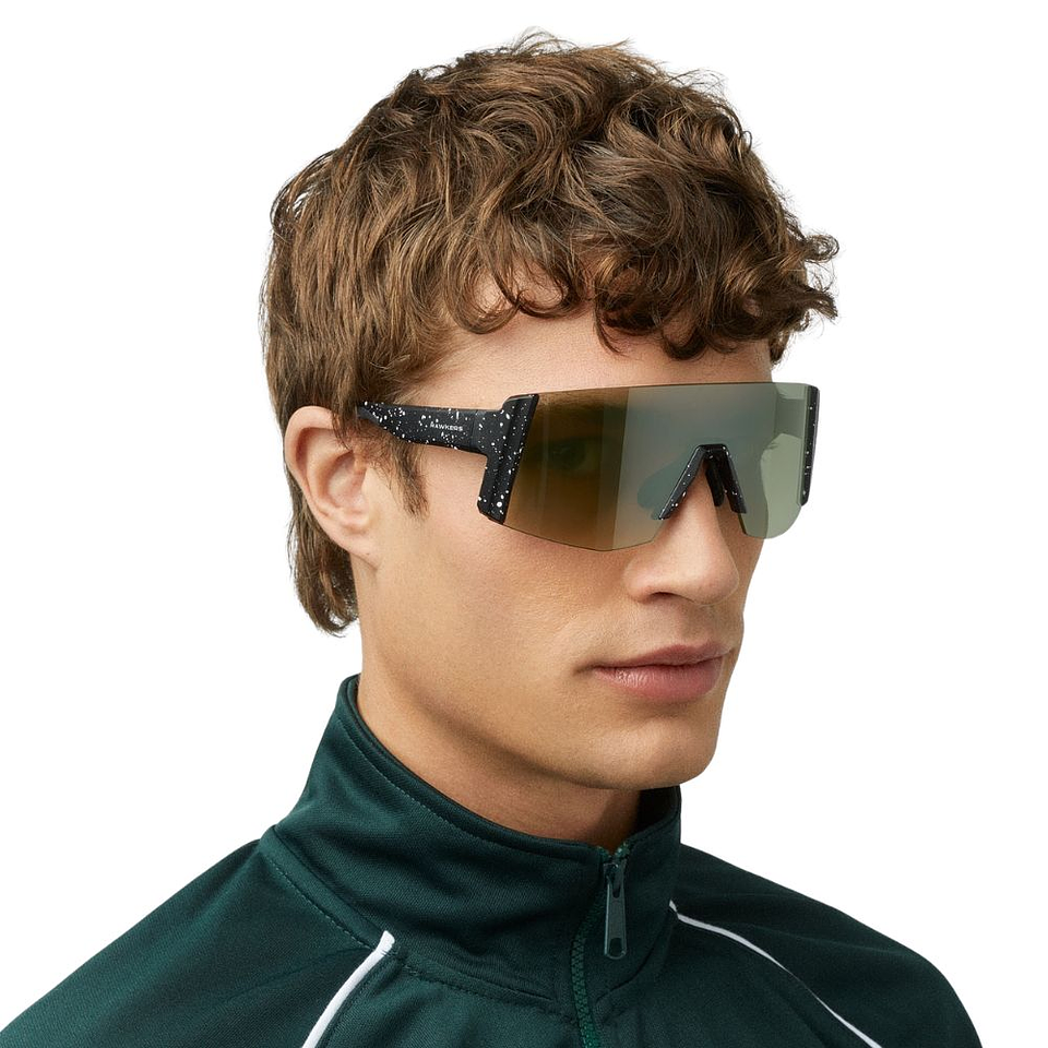 Gafas de Sol Deportivo Hawkers Lynx Small Verde Espejado Unisex Talla 151mm 8