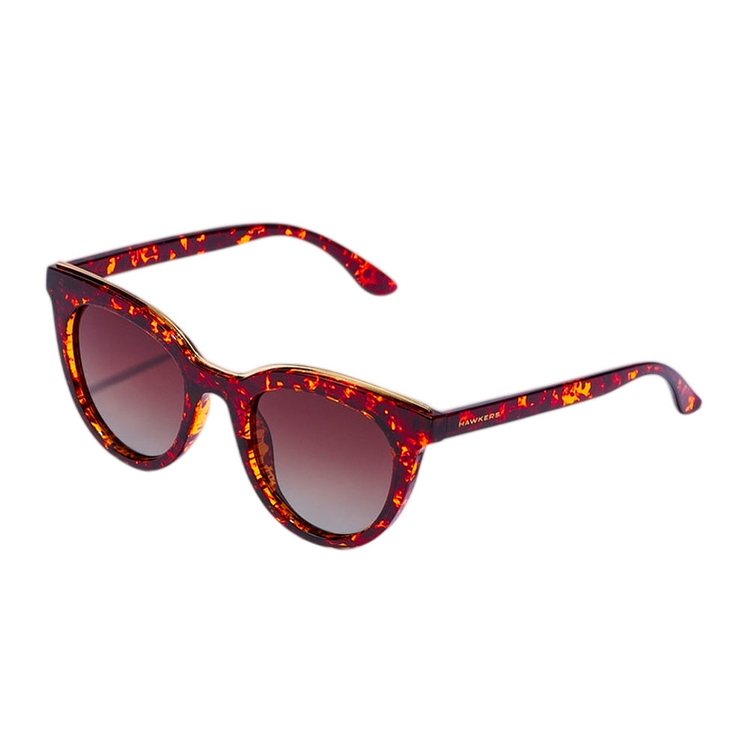 Gafas de Sol Hawkers Bella Polarizado con Marco Carey y Lunas Marron Degrade - 49 mm 1