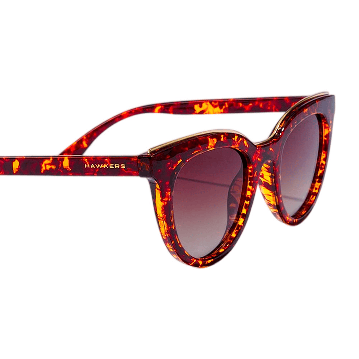 Gafas de Sol Hawkers Bella Polarizado con Marco Carey y Lunas Marron Degrade - 49 mm 2