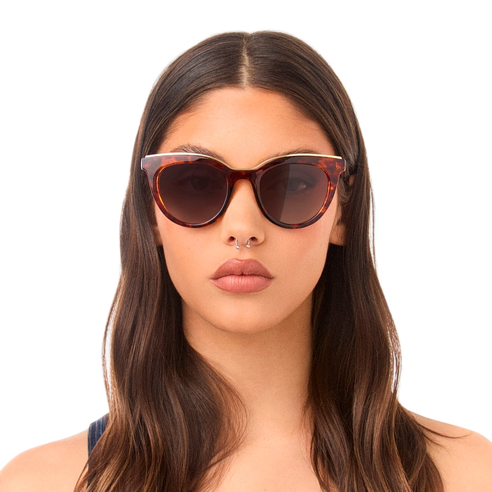 Gafas de Sol Polarizado Hawkers Bella Marron Degrade Unisex Talla 49mm 7