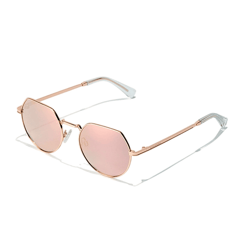 Gafas de Sol Polarizado Hawkers Aura Oro Rosa Espejado Unisex Talla 52mm