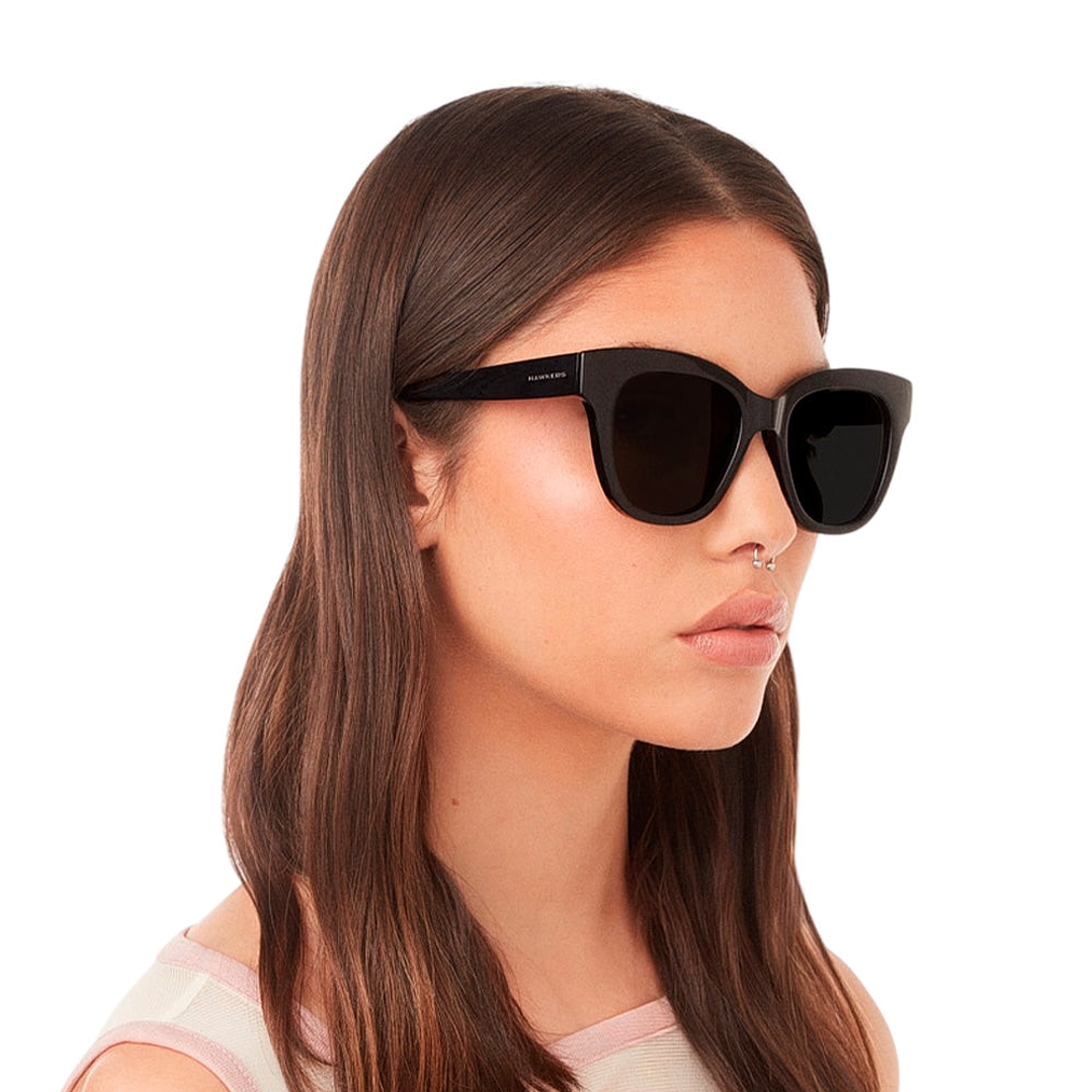 Gafas de Sol Hawkers Audrey Neuve Polarizado con Marco Negro y Lunas Negras - 51 mm 6