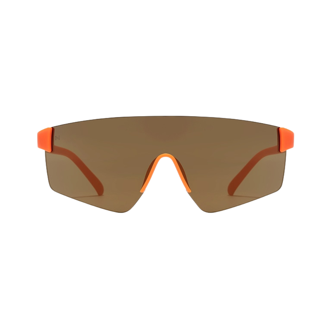 Gafas de Sol Deportivos Hawkers Aero con Marco Naranja y Lunas Beige - 135 mm 2