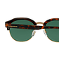 Gafas de Sol Hawkers Classic Rounded Polarizado con Marco Carey y Lunas Verde - 51 mm - Miniatura 4