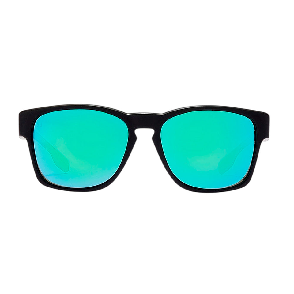 Gafas de Sol Hawkers Core Raw Verde Espejado Negro Mate Unisex Talla 56mm 4