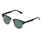 Gafas de Sol Hawkers Classic Bold Polarizado con Marco Negro y Lunas Verdes - 50 mm - Miniatura 1