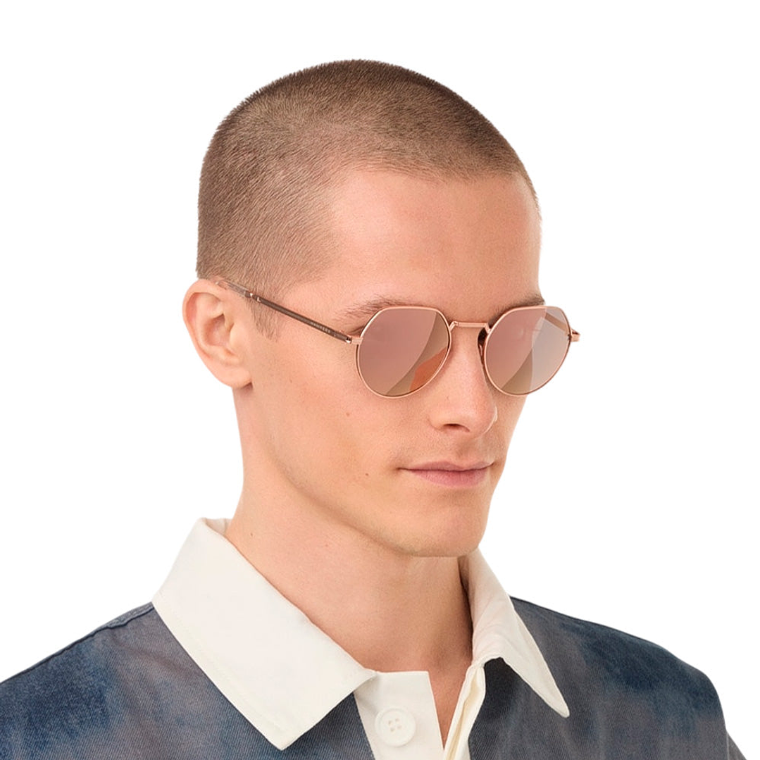 Gafas de Sol Hawkers Aura Polarizado con Marco oro Rosa y Lunas Oro Rosa - 52 mm 8