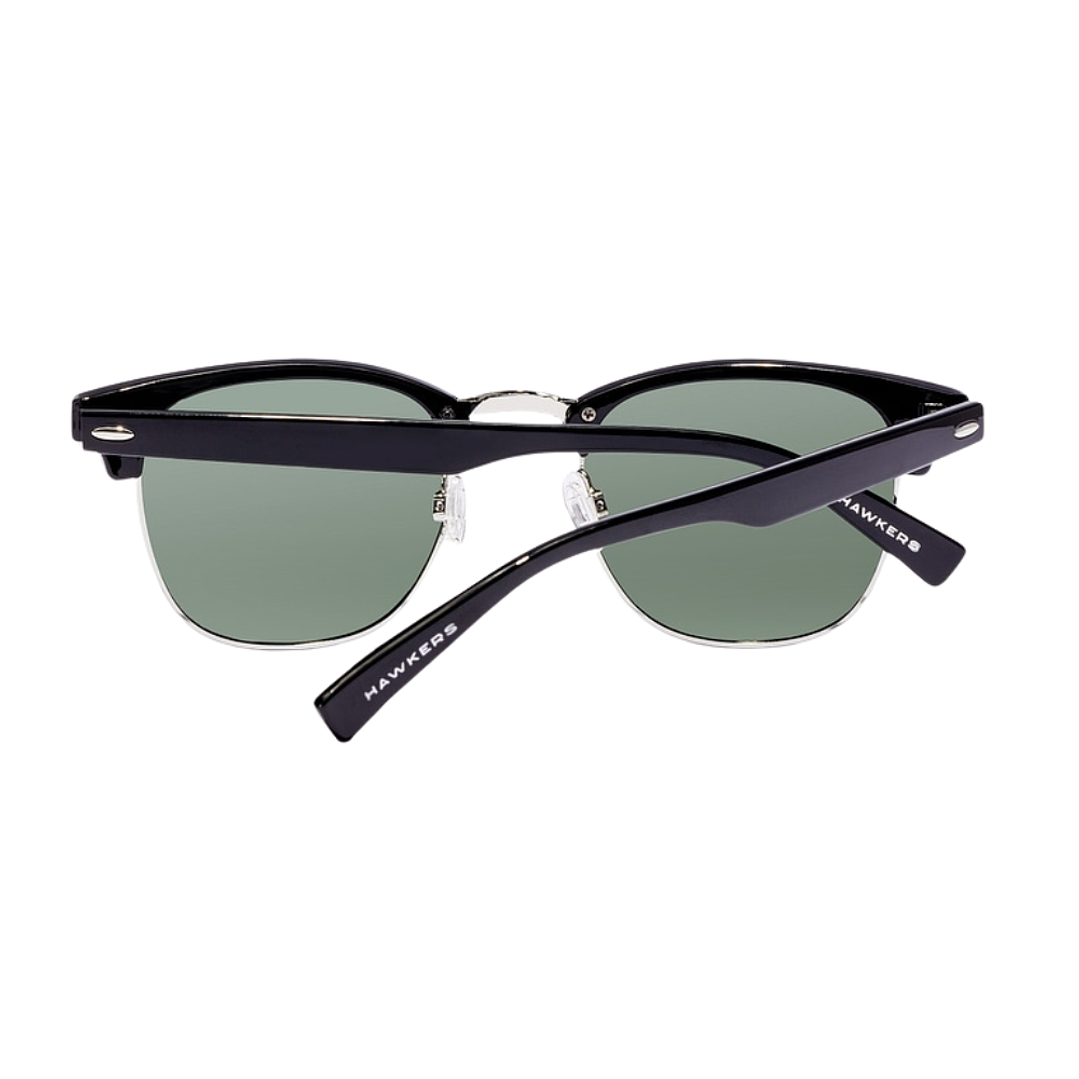 Gafas de Sol Hawkers Classic Bold Polarizado con Marco Negro y Lunas Verdes - 50 mm 3