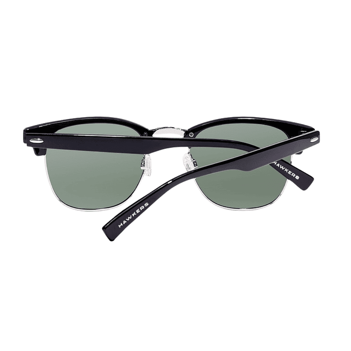 Gafas de Sol Hawkers Classic Bold Polarizado con Marco Negro y Lunas Verdes - 50 mm 3