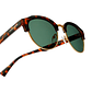 Gafas de Sol Hawkers Classic Rounded Polarizado con Marco Carey y Lunas Verde - 51 mm - Miniatura 5