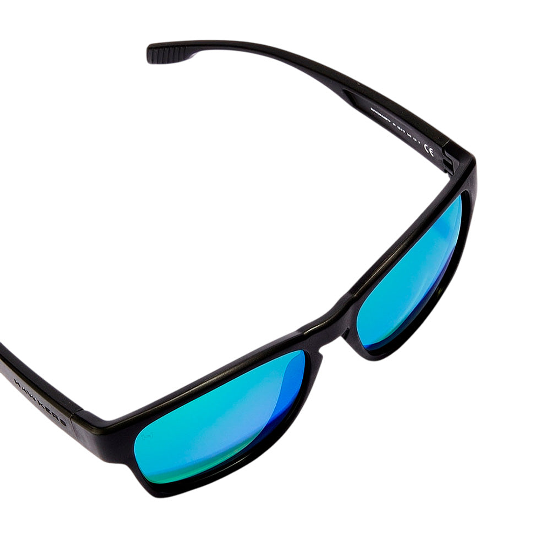 Gafas de Sol Hawkers Core Raw con Marco Negro y Lunas Verde Espejado - 56 mm 5