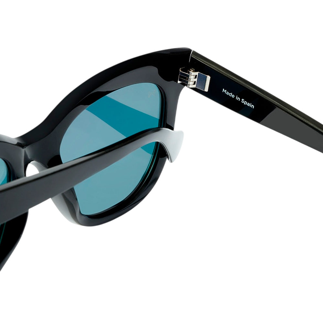 Gafas de Sol Hawkers Audrey Raw Polarizado con Marco Negro y Lunas Oro Rosa - 52 mm 4