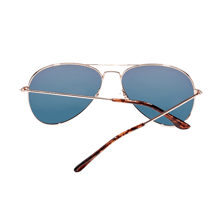 Gafas de Sol Hawkers Hawk Polarizado con Marco Plateado y Lunas Azules - 61 mm 2