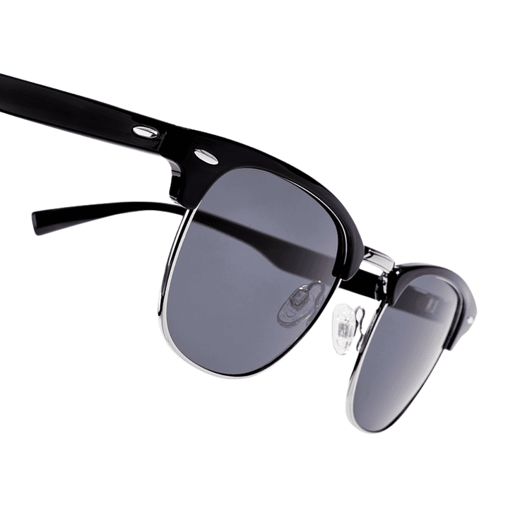 Gafas de Sol Hawkers Classic Bold Polarizado con Marco Negro y Lunas Gris - 50 mm 5